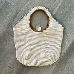 NWT Madewell Crochet Shopper Bag